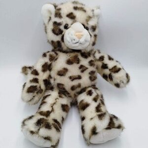 Build-a-Bear Sparkle Snow Leopard Plush